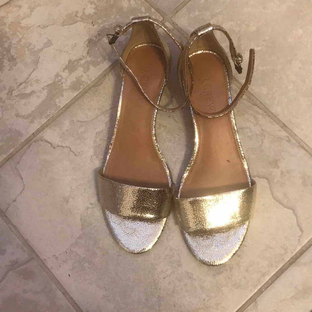 Jcrew Factory - Gold Wedge